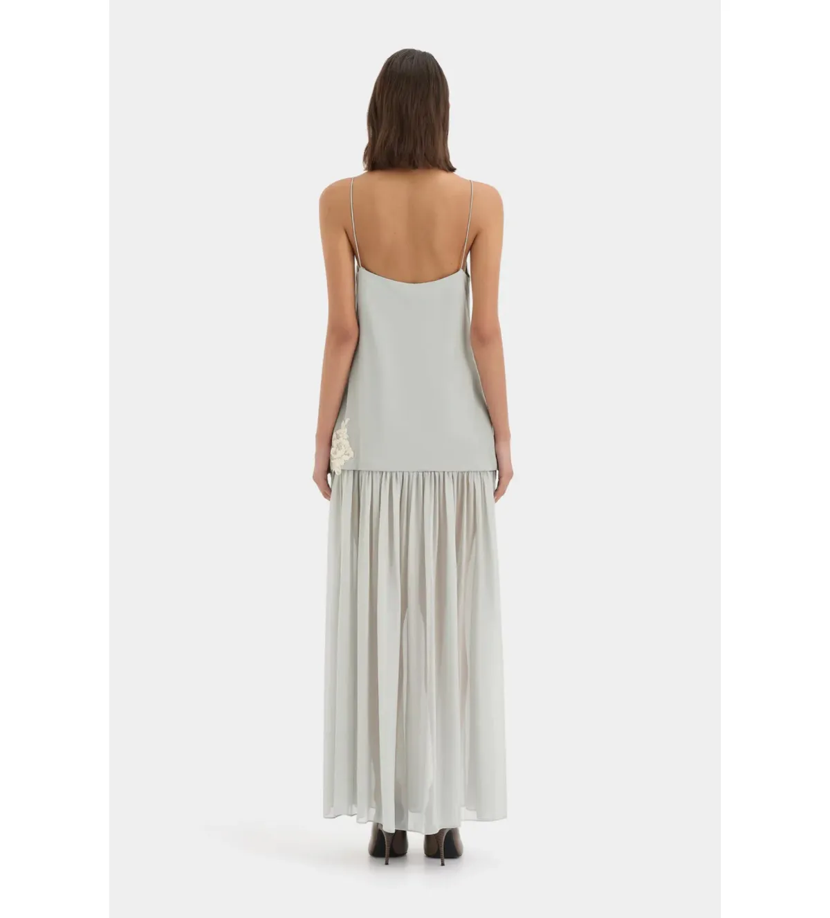 Sir the Label Noria Tiered Maxi Gown in Powder Blue Size 1 / AU 8 - Image 6
