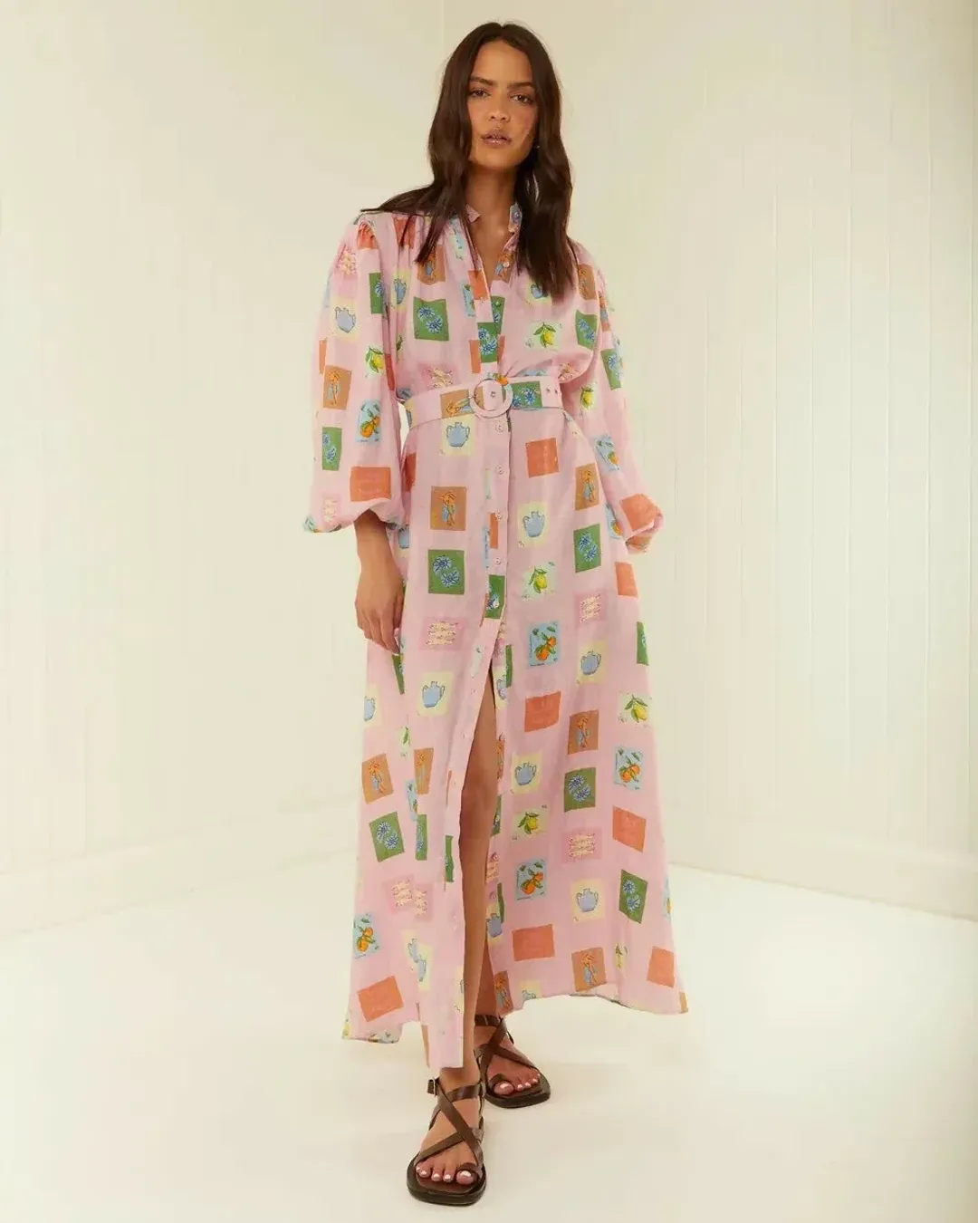 Palm Noosa Noddy Maxi Pink Emblem Size 8 for rent on The Volte - main image