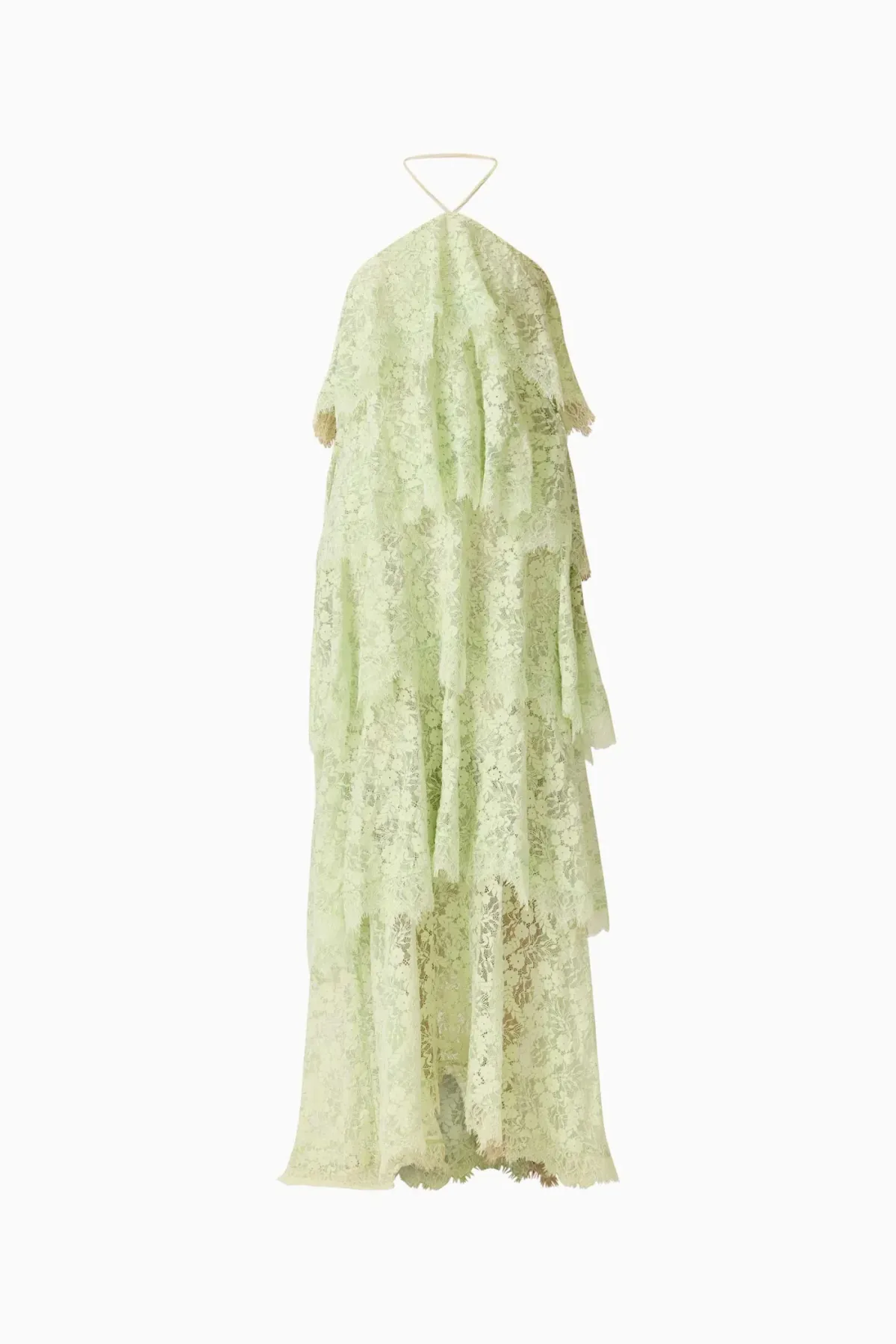 Evelin Lace Gown Sage - Size M - Image 2