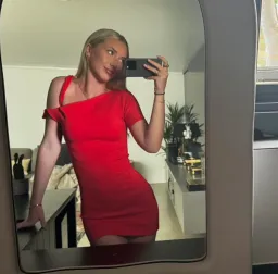 Khy red mini dress for rent on The Volte - image 2