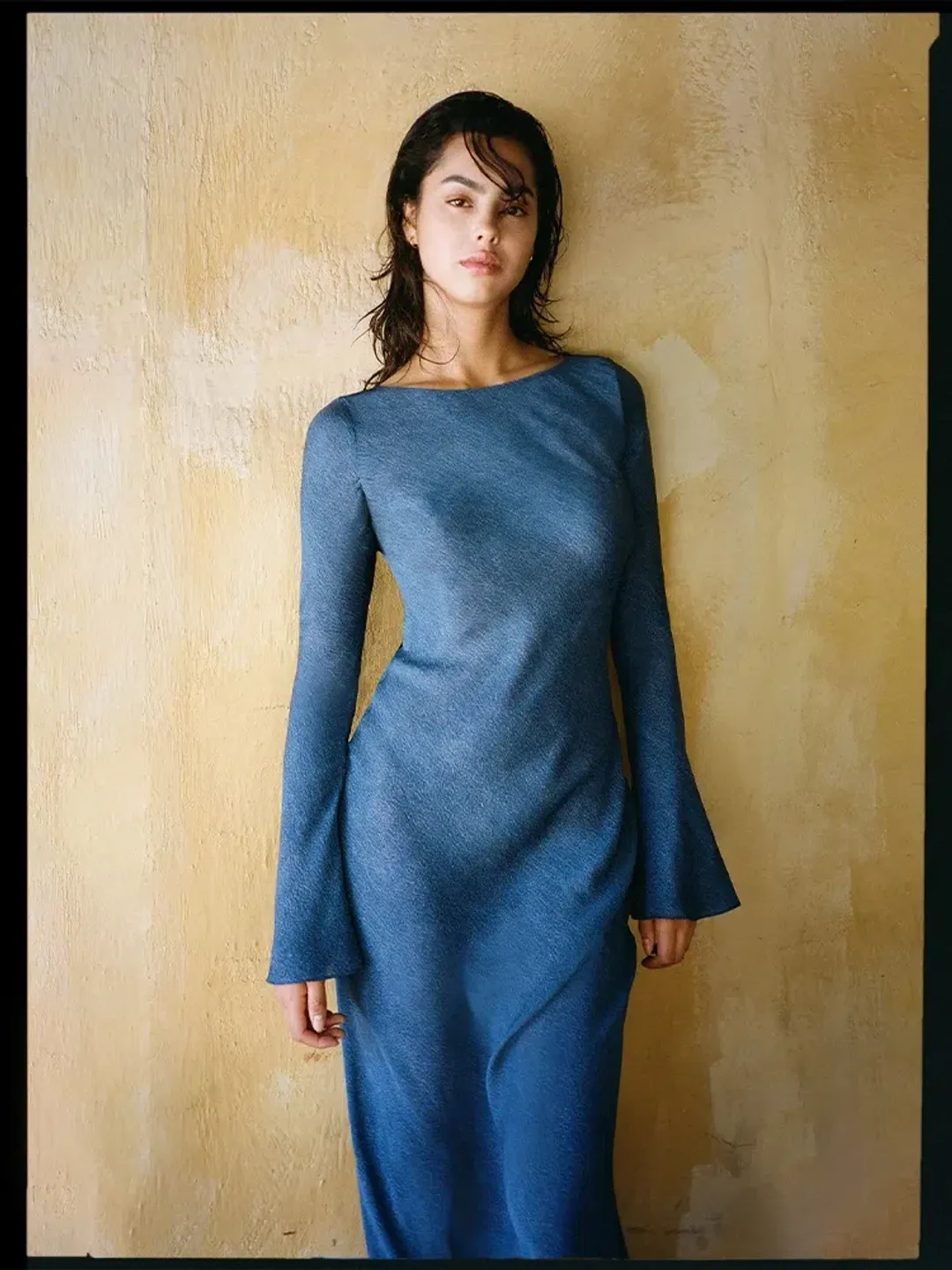 Realisation Par Gia Dress / Denim Print / Medium UK10 for rent on The Volte - main image