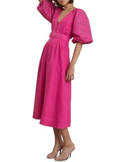 Nicholas Hassina Maxi Dress Pink Size 10 for rent on The Volte - image 1