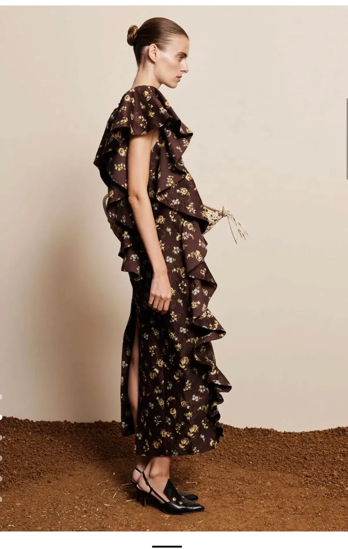 ALEMAIS Lilah Midi Dress - size 10 - Image 3
