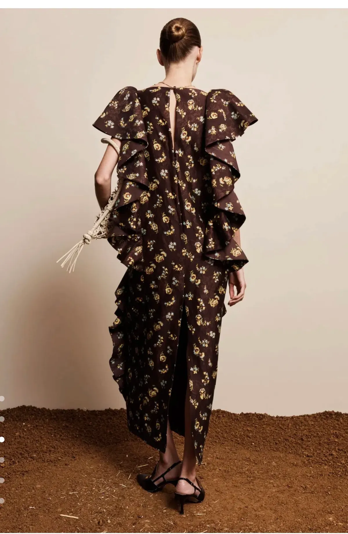 ALEMAIS Lilah Midi Dress - size 10 - Image 4