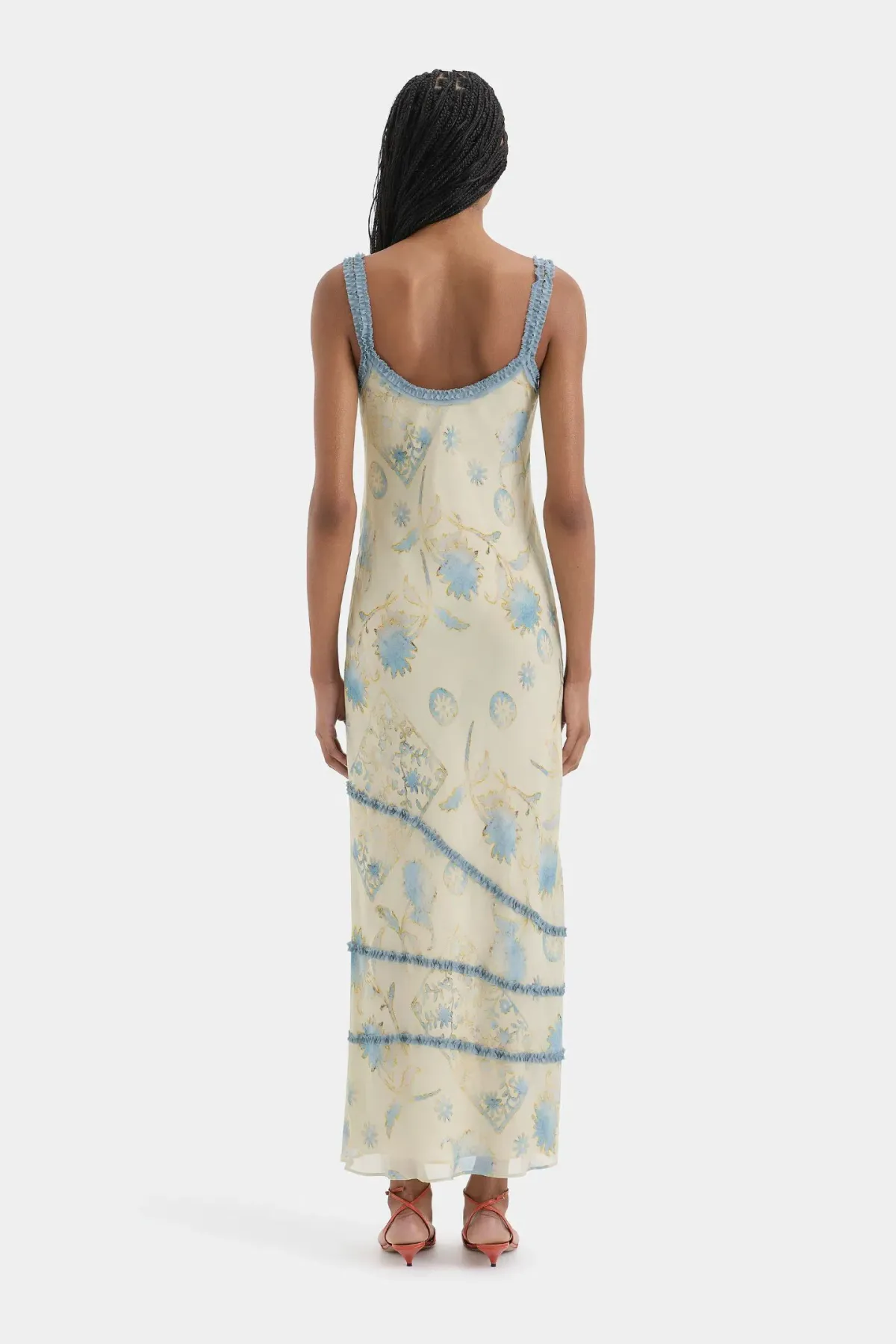 Sir the Label Cecille Ruffle Dress - Image 2