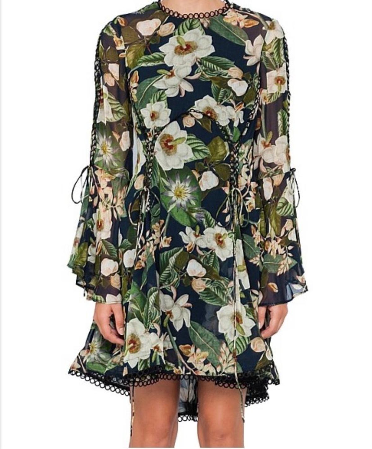Thurley Poppy Paradise Print Dress - Size 10 - Image 4