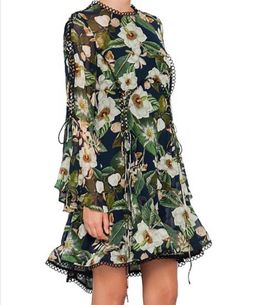 Thurley Poppy Paradise Print Dress - Size 10 for rent on The Volte - image 2