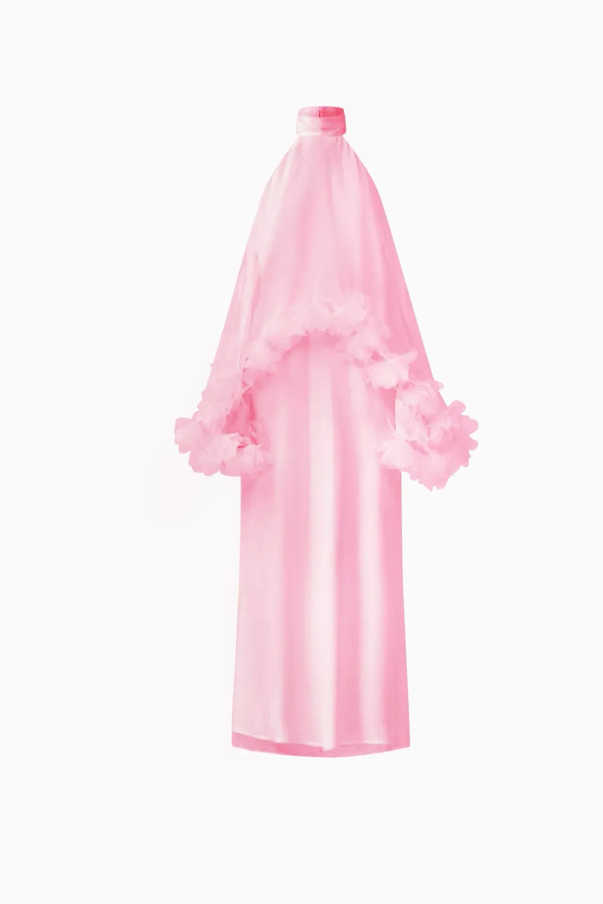 Elliatt Poppy Cape Maxi Gown in Pink Size XL / AU 14 - Image 4