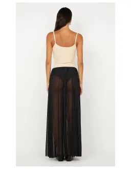 Bec & Bridge Delila Spiral Top and Camille Maxi Skirt Black Size 8 for rent on The Volte - image 6