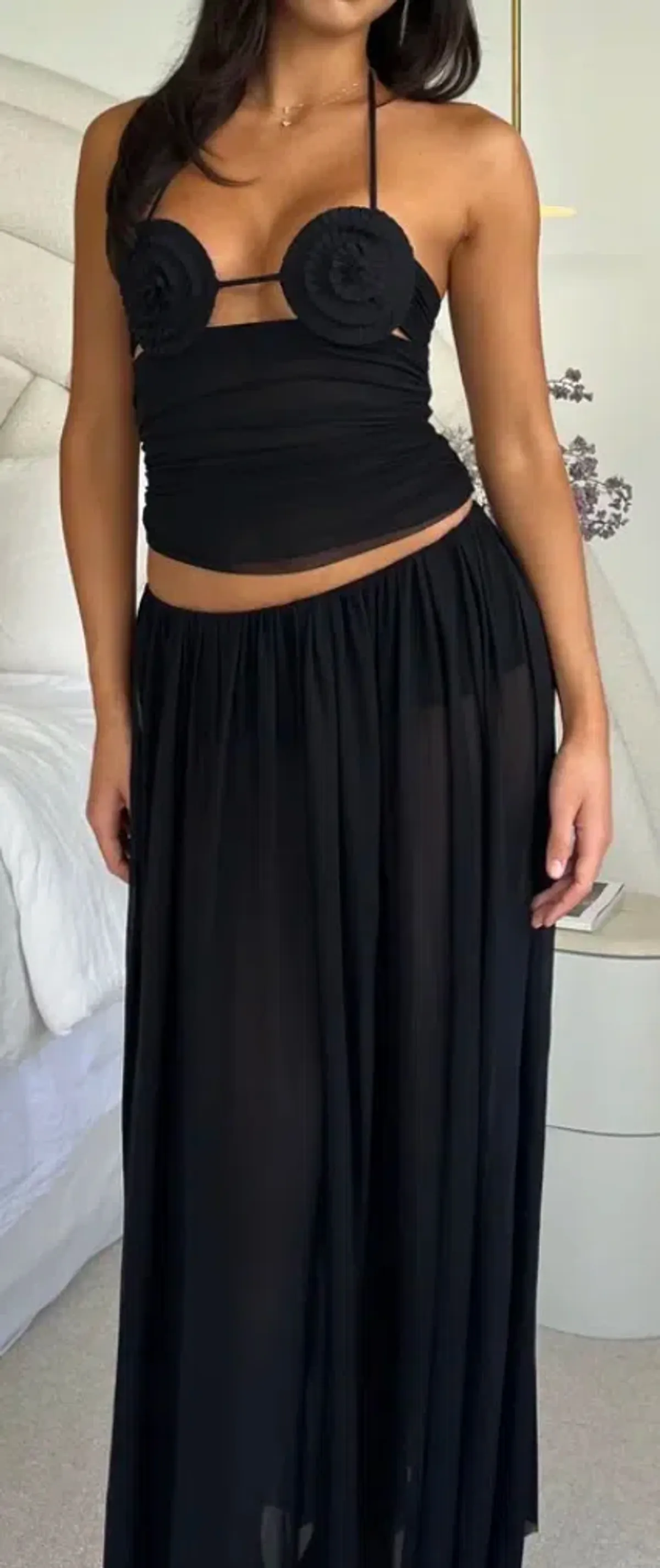 Delila spiral top and Camilla maxi skirt - Image 1