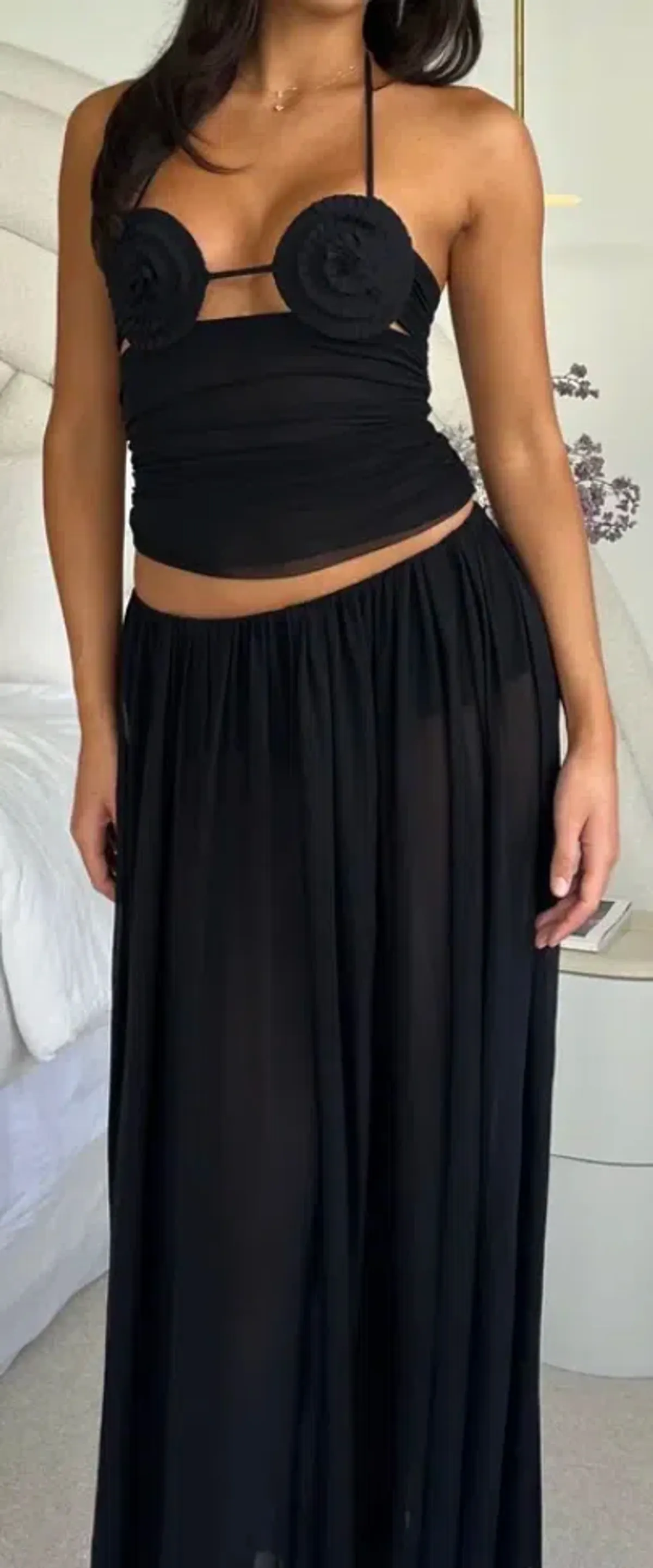 Delila spiral top and Camilla maxi skirt - Image 4