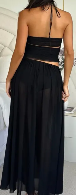 Delila spiral top and Camilla maxi skirt for rent on The Volte - image 3