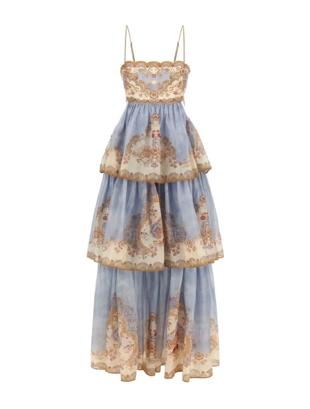 Zimmermann Daylight Tiered Maxi Dress for rent on The Volte - main image