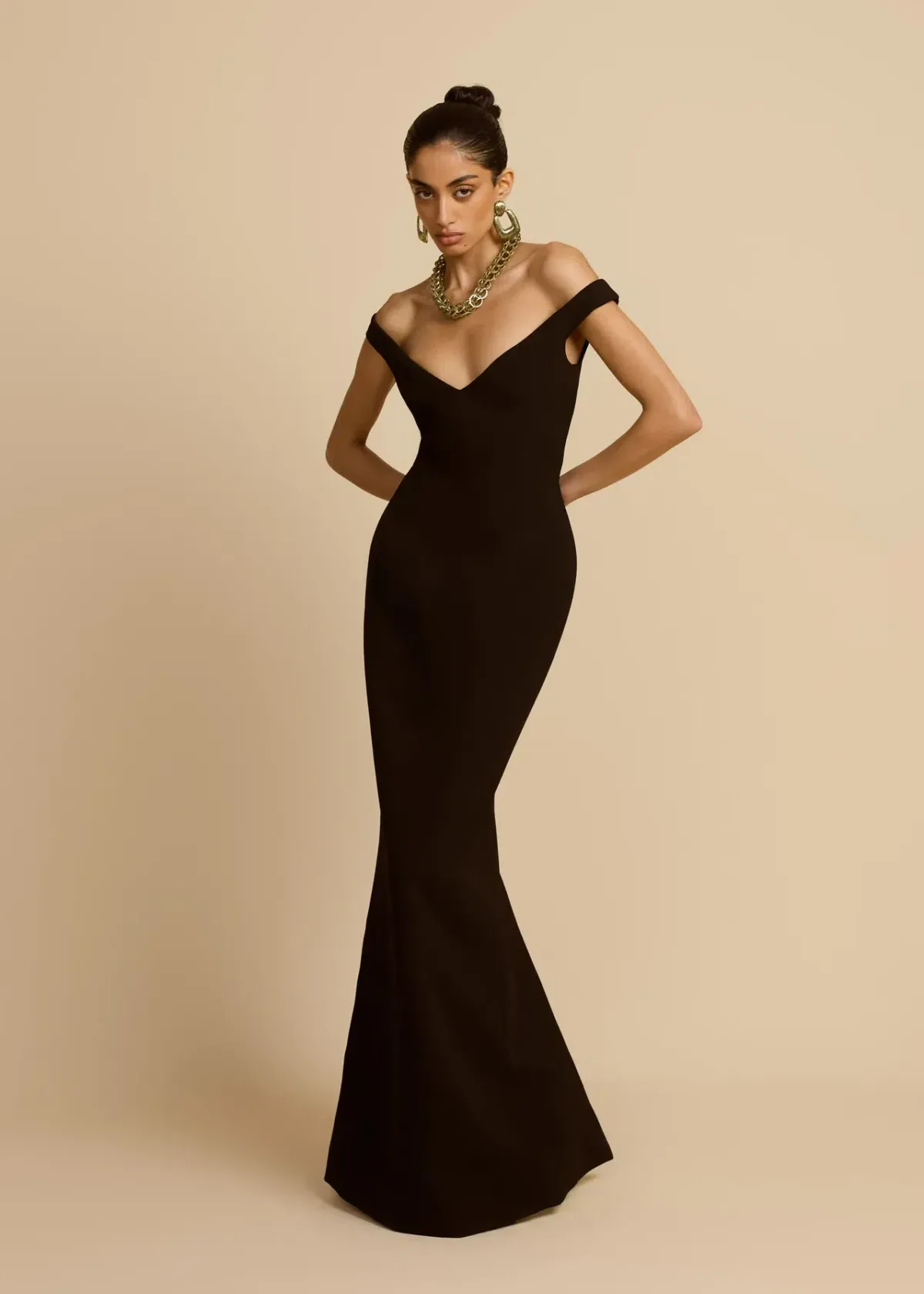 Arcana Ori Ellery Dress Black Size S - Image 1