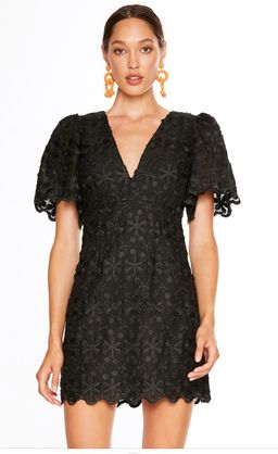 Talulah Limousine Mini Dress Black Size 14 for rent on The Volte - image 2