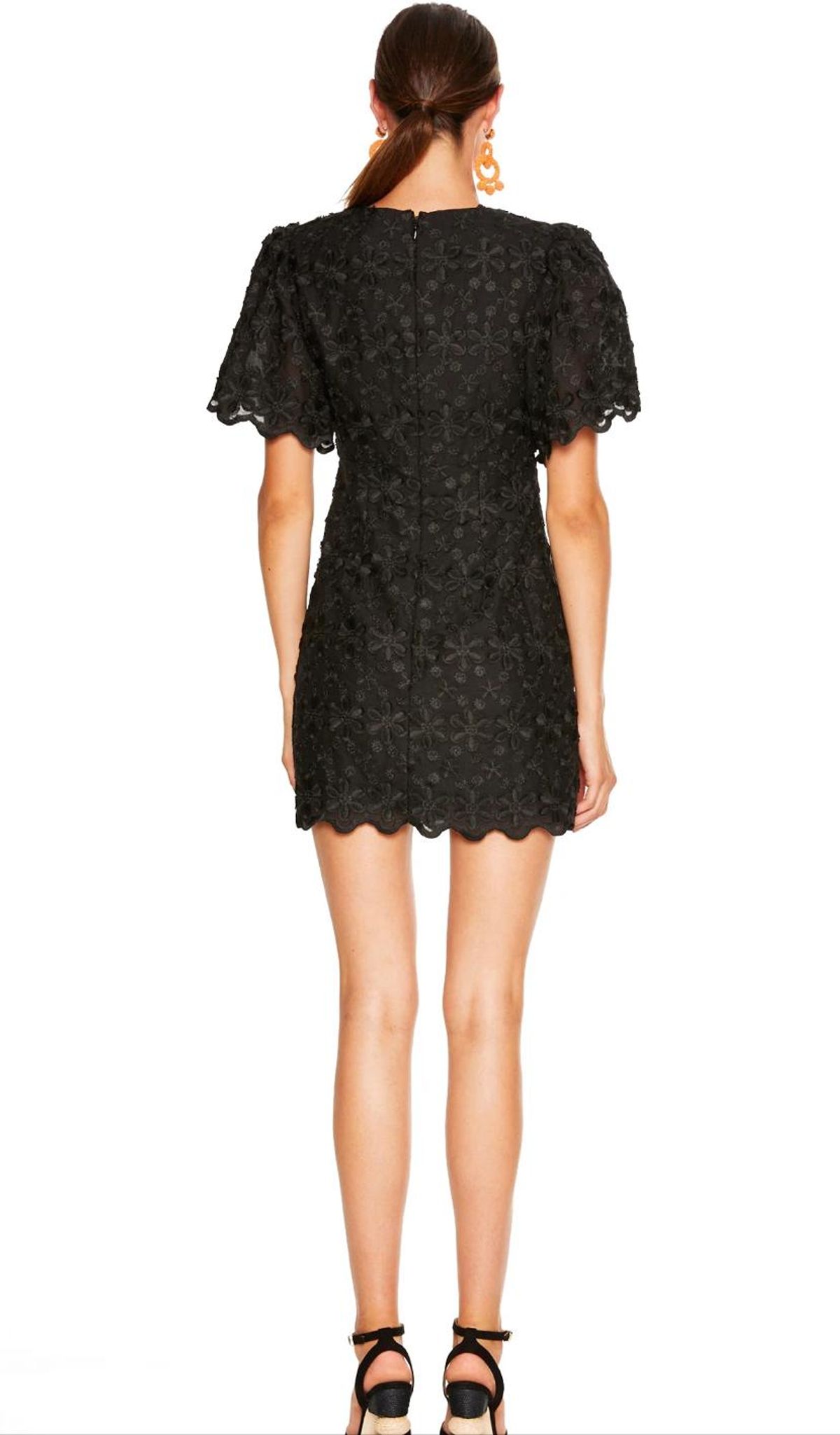 Talulah Limousine Mini Dress Black Size 14 - Image 3