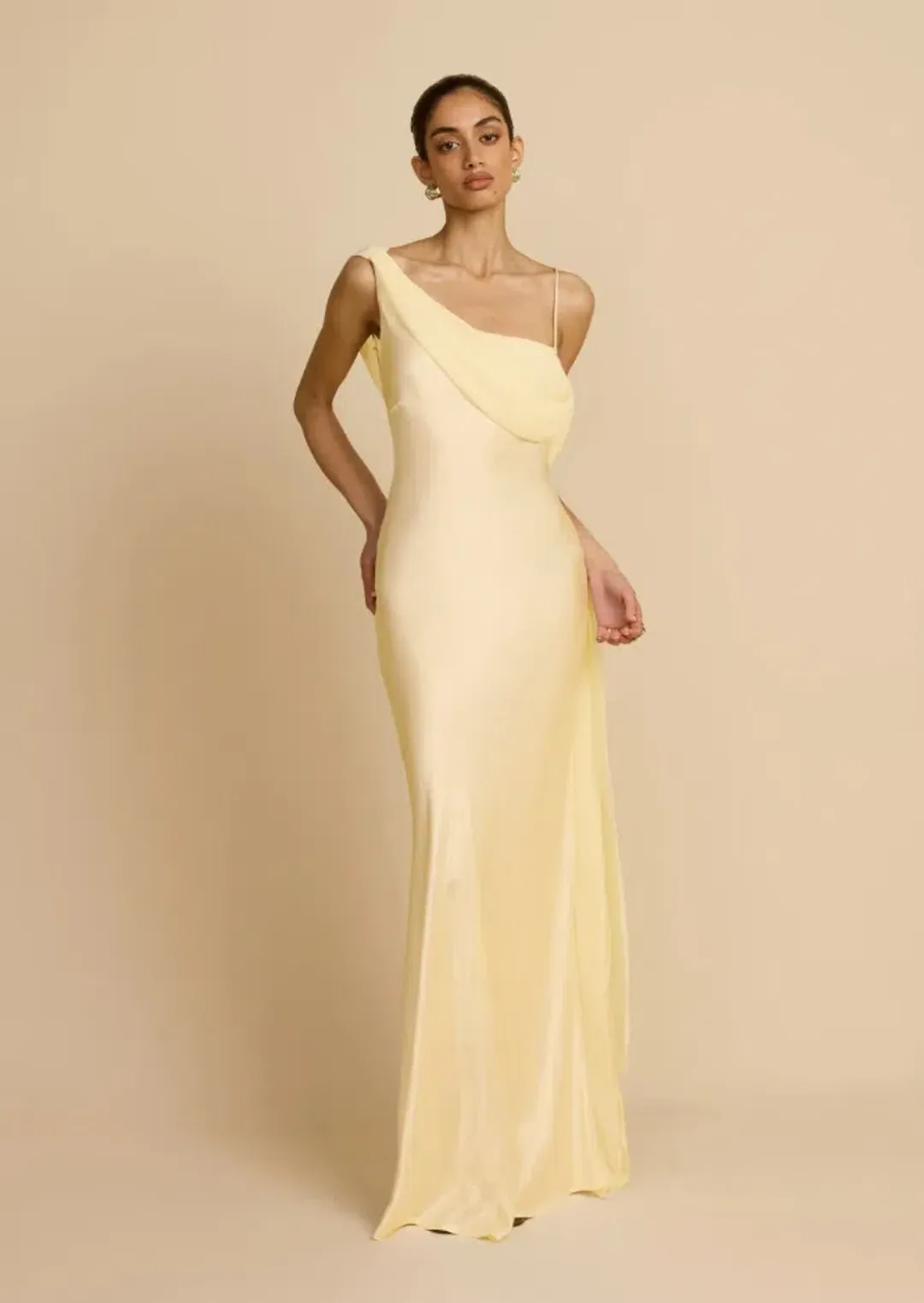 Arcina Ori Helena Dress Butter Yellow Size S / AU 8 for rent on The Volte - main image