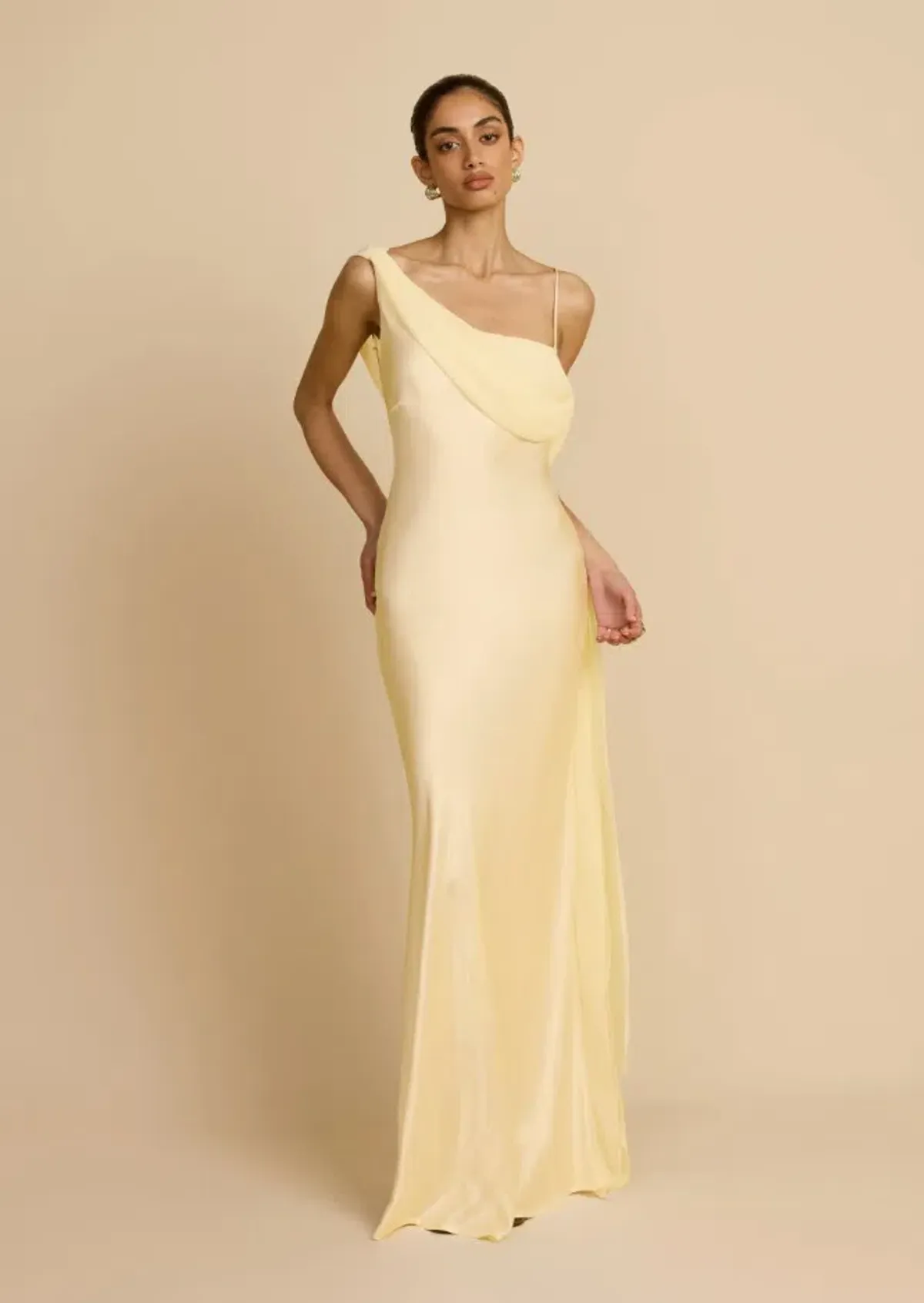 Arcina Ori Helena Dress Butter Yellow Size S / AU 8 for rent on The Volte - main image