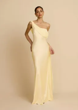 Arcina Ori Helena Dress Butter Yellow Size S / AU 8 for rent on The Volte - image 1