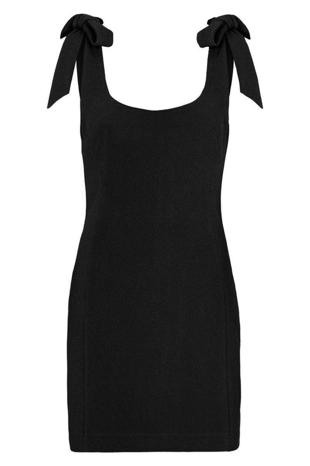 Rebecca Vallance - Dahlia Mini Black Dress Size 6 for rent on The Volte - main image