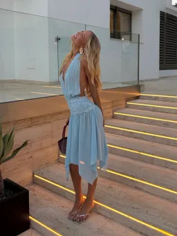 Miss Darling Studios - Aurora Dress - Sky Blue for rent on The Volte - image 1