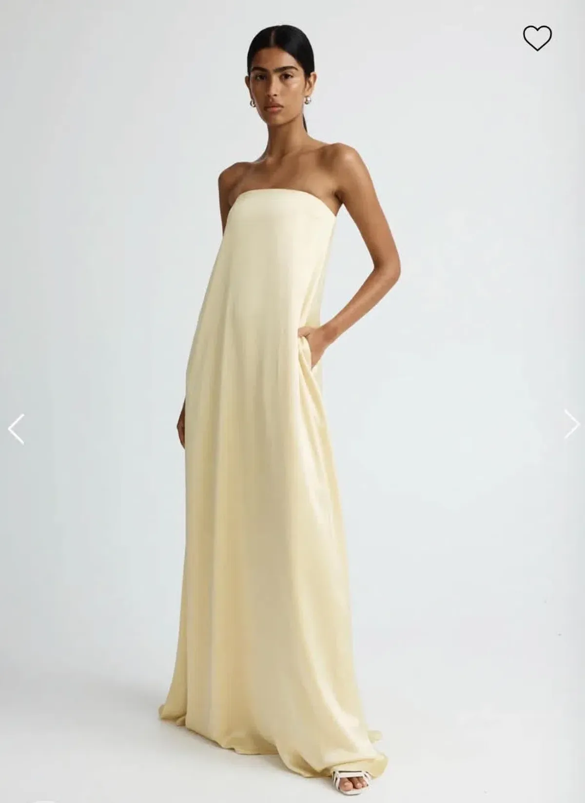 Anna Quan Delfina Maxi Dress Champagne (Butter Yellow) Size 12 - Image 1