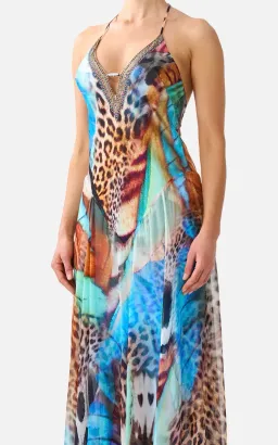 Camilla Butterfly Bohemia Hardware Detail Slip Dress - small for rent on The Volte - image 2