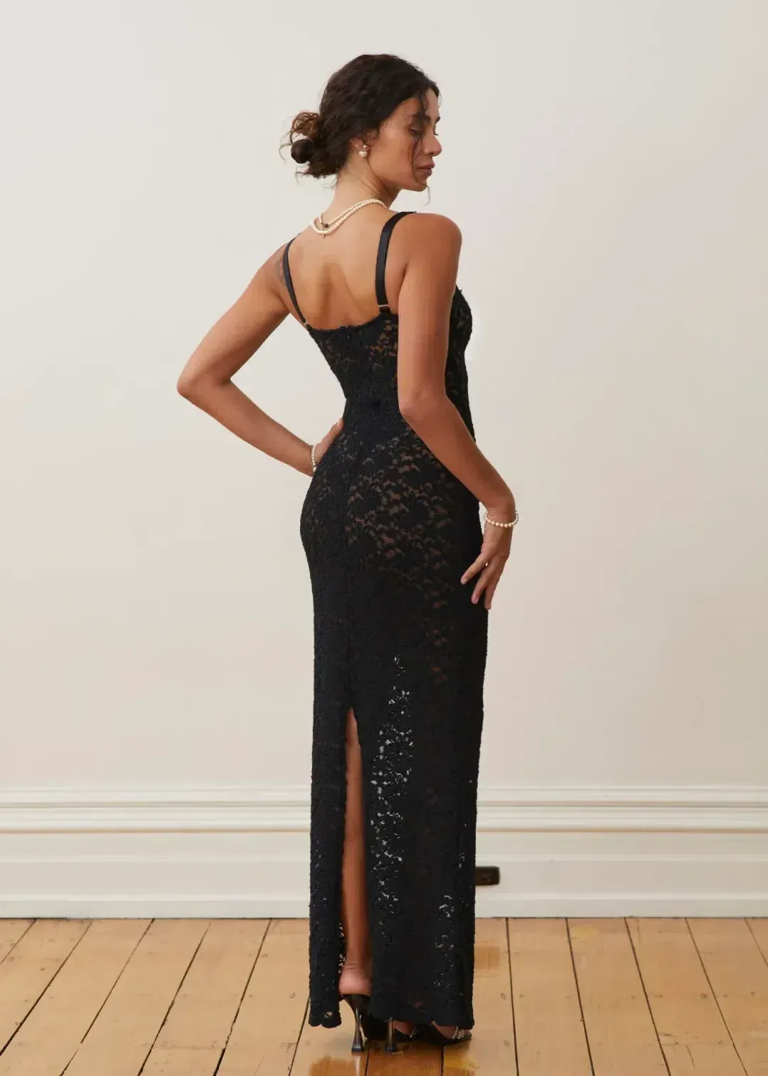ARCINA ORI MARGOT DRESS BLACK SIZE S / AU 8 for rent on The Volte - main image