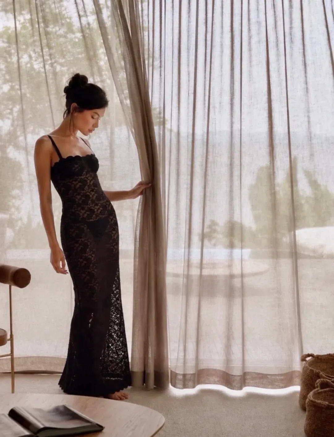 ARCINA ORI MARGOT DRESS BLACK SIZE S / AU 8 for rent on The Volte - main image