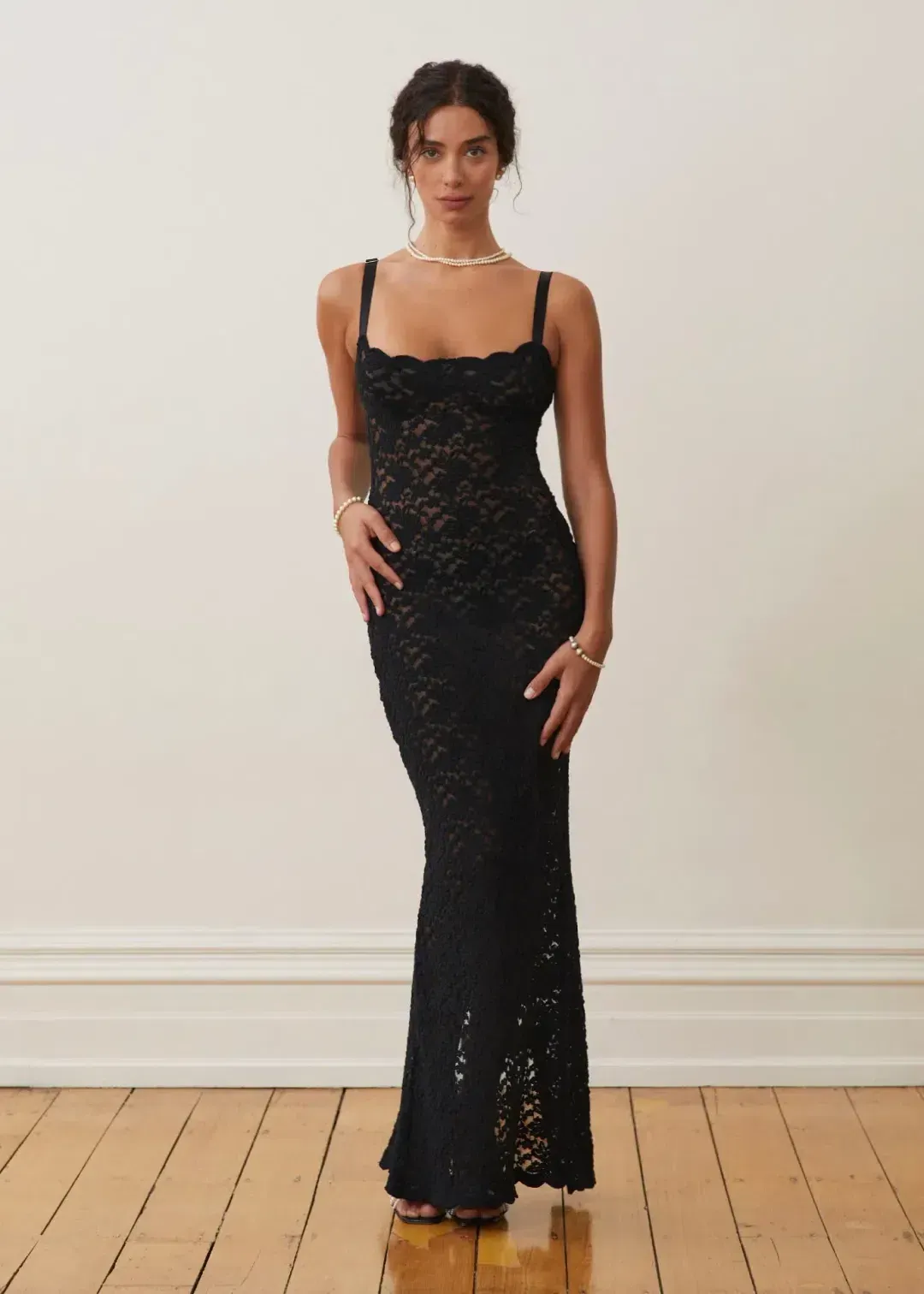 ARCINA ORI MARGOT DRESS BLACK SIZE S / AU 8 for rent on The Volte - main image