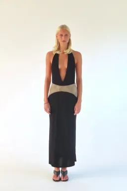 Solamusa Costello Maxi Ink Black Size XS (6) for rent on The Volte - image 1