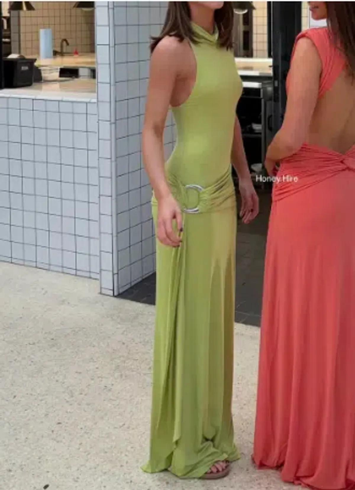 De La Vali Aidana Maxi in Green size 6 - Image 4