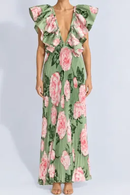 Lidee Ventoux Floral Gown for rent on The Volte - image 1