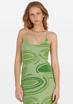 House of Sunny Hockney Dress Green Size 6 for rent on The Volte - image 2