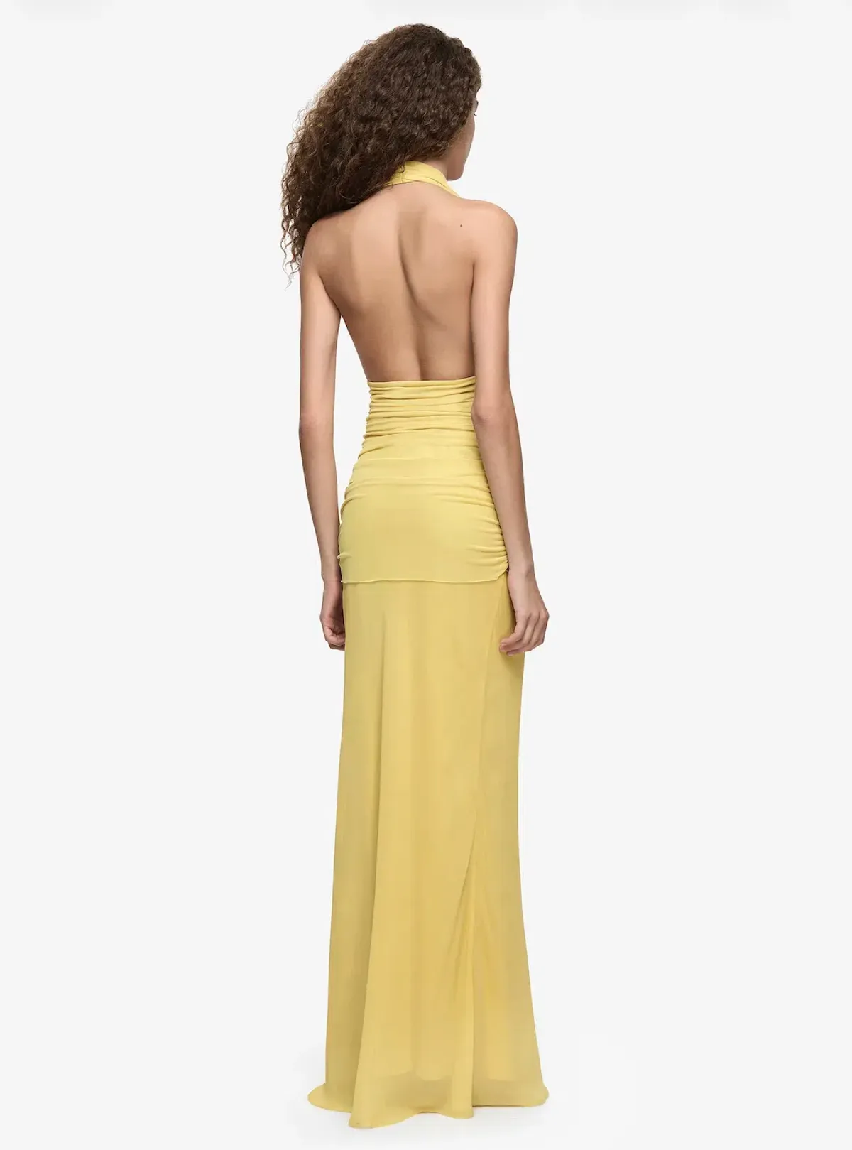 Bec & Bridge Cassis Drape Maxi Citron size 12 - Image 3