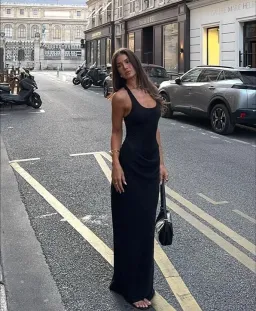 BENNI Jade Maxi Black size 10 for rent on The Volte - image 3
