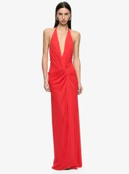 Bec & Bridge Xanthi V Neck Maxi in Flame size 12 for rent on The Volte - image 2