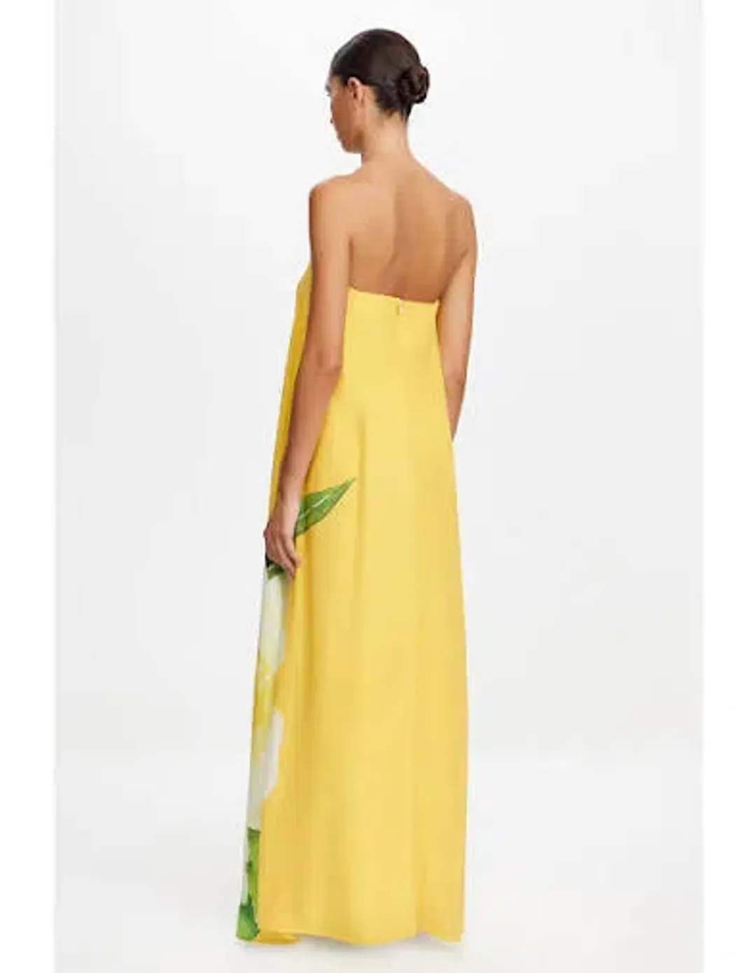 Acler Newmanny Maxi Dress in Tuscan Magnolia for rent on The Volte - main image