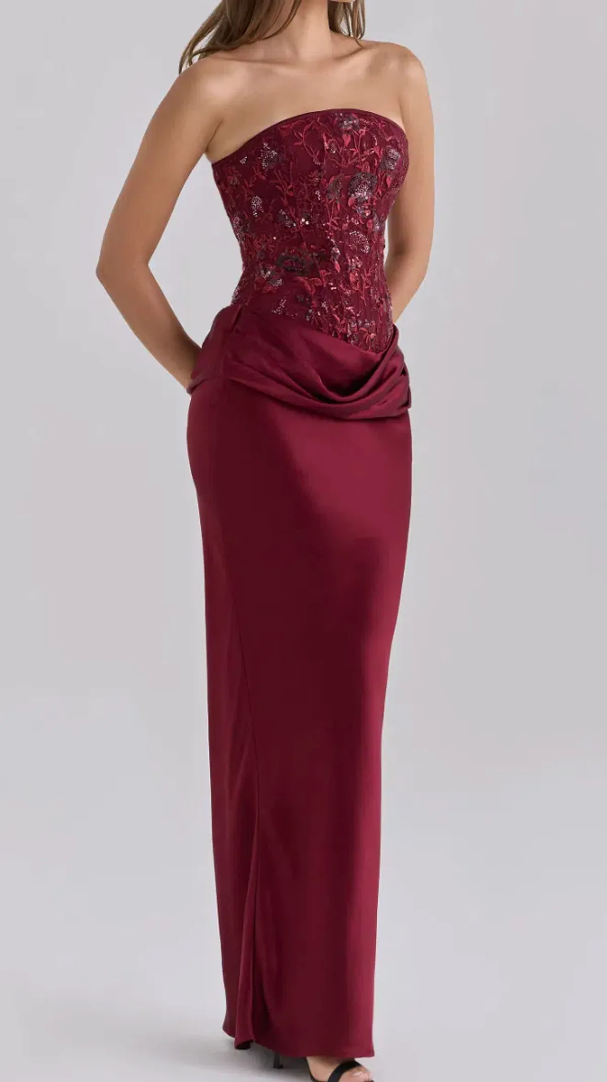 House of CB Samina Maxi Red M/10-12 - Image 2