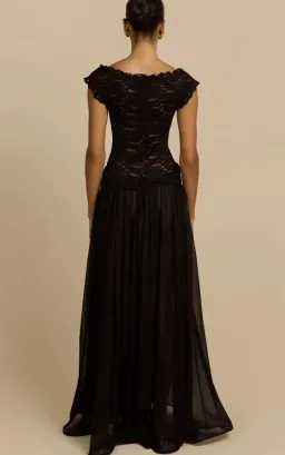 Arcina Ori Arabella Dress in Black Size 8 for rent on The Volte - image 3