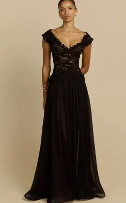 Arcina Ori Arabella Dress in Black Size 10 for rent on The Volte - image 1