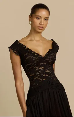 Arcina Ori Arabella Dress in Black Size 10 for rent on The Volte - image 2