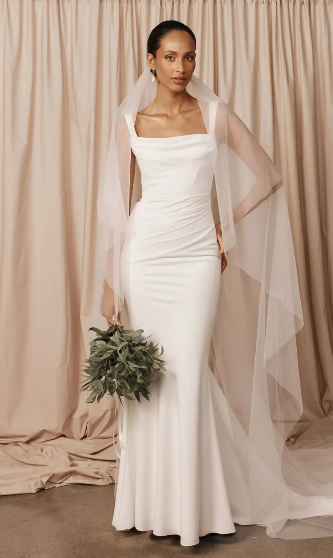 GRACE LOVES LACE JAMES SIMPLE CORSET WEDDING DRESS Size XS | Designer Bridal Gown for rent on The Volte - main image