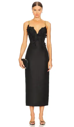 Acler Isla Column Midi Dress Size 10 for rent on The Volte - image 2