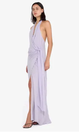 Bec & Bridge Soneva Wrap Dress Wisteria Size 8 for rent on The Volte - image 2