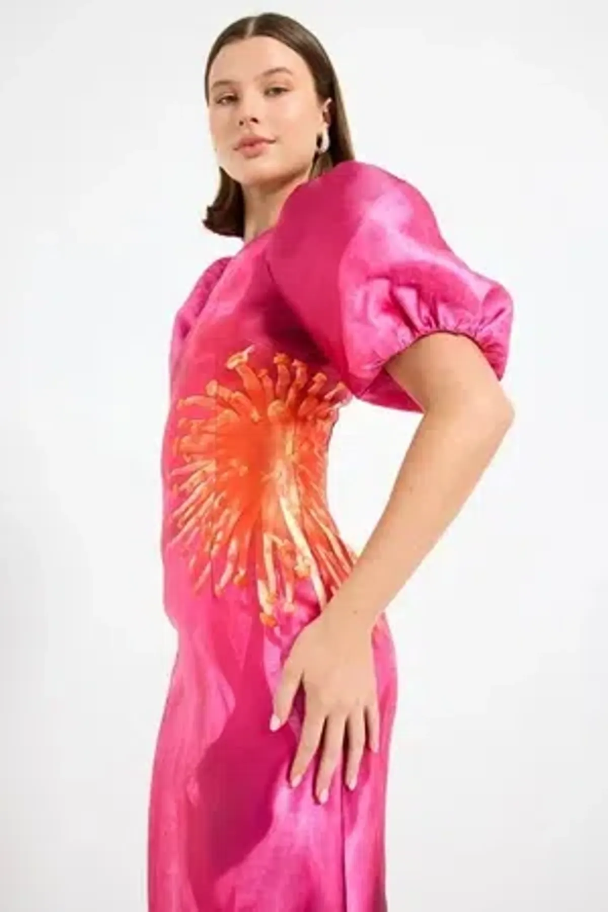 Pasduchas Thea Sleeve Midi Dress - Size 16 - Image 4
