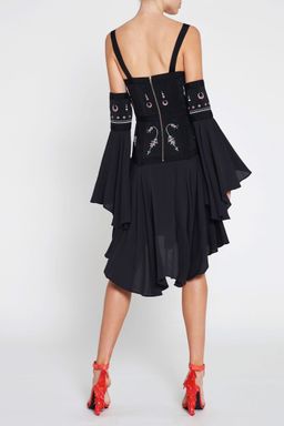 Sass & Bide Phoenix Flight Dress Black Size 8 for rent on The Volte - image 3