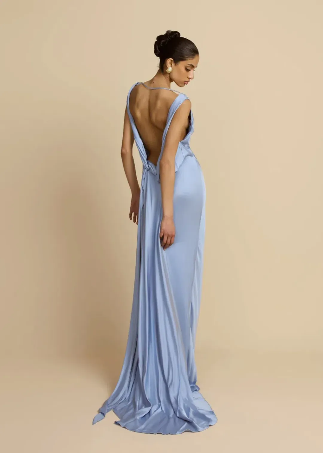 Arcina Ori Darcy Dress Sky Blue Size Small / AU 8 for rent on The Volte - main image
