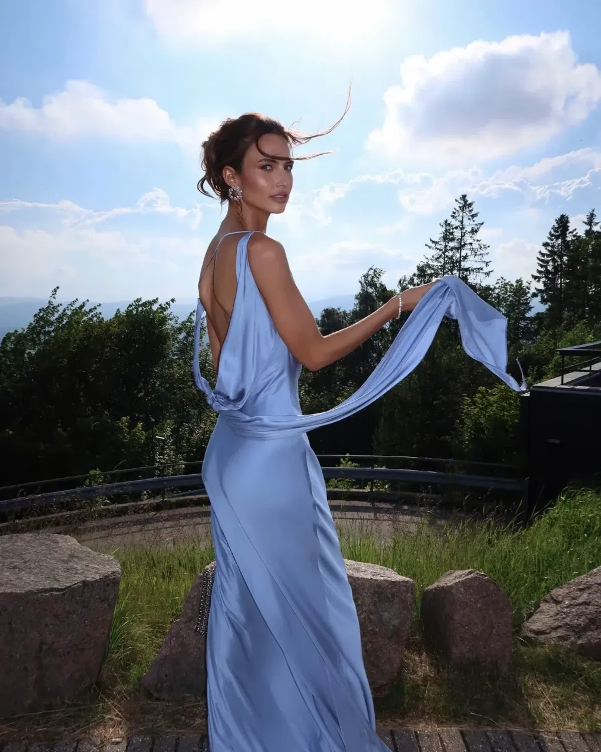 Arcina Ori Darcy Dress Sky Blue Size Small / AU 8 - Image 2