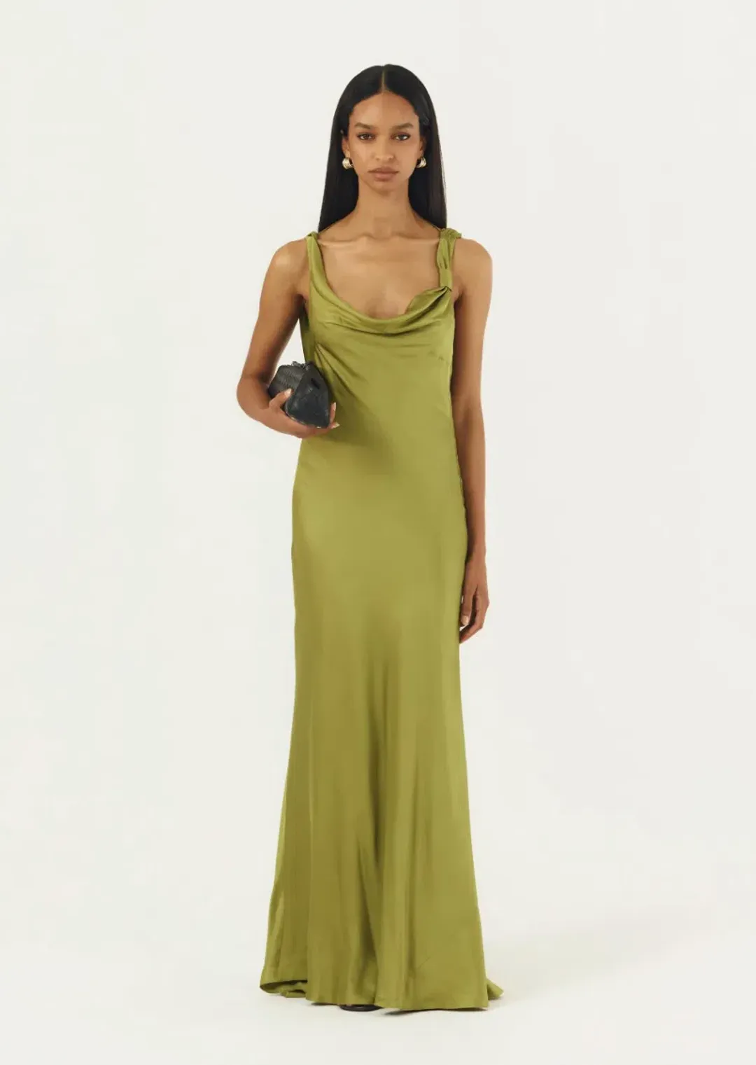 Arcina Ori Darcy Dress Pistachio Size XS for rent on The Volte - main image